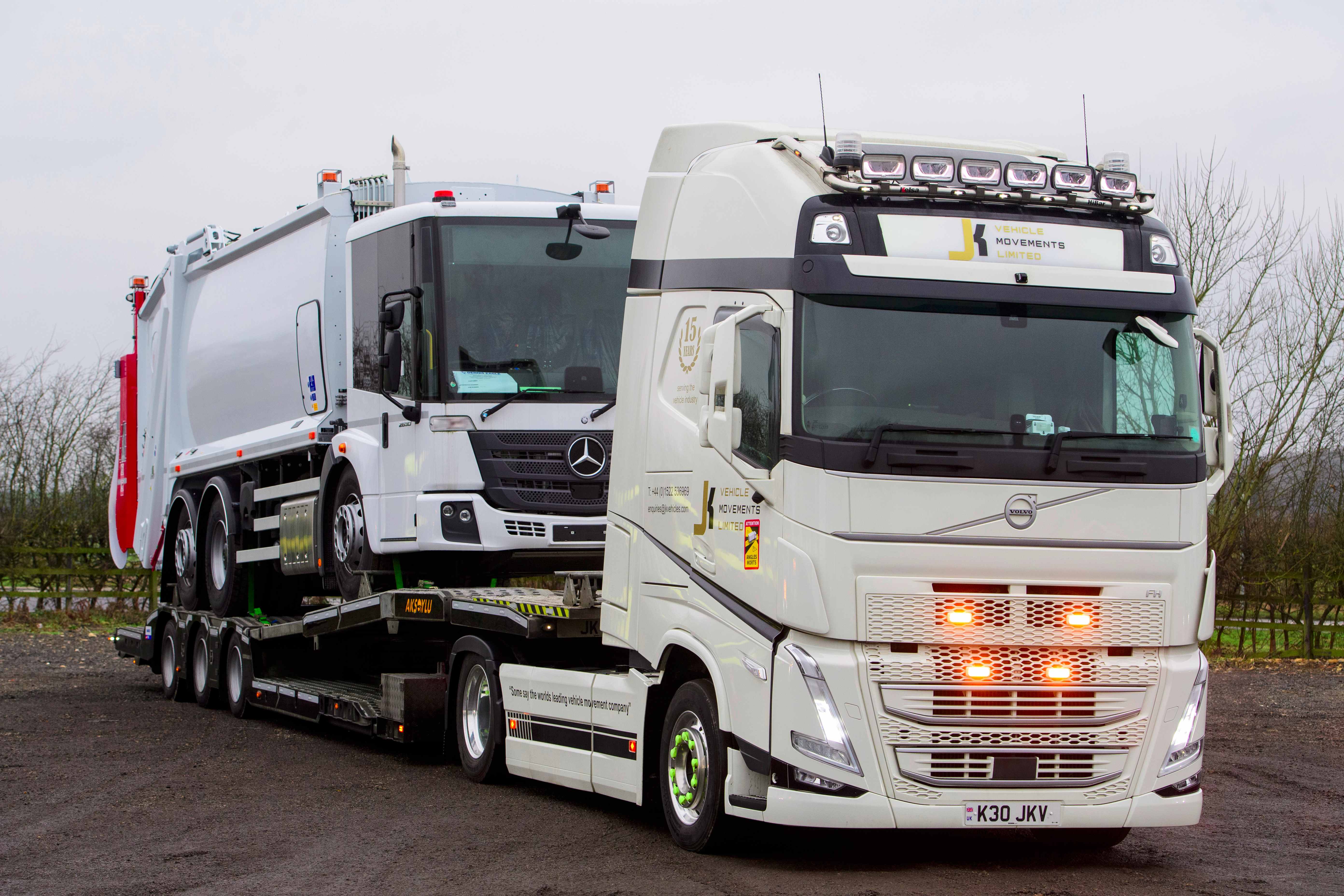 JK Vehicles professional truck transport